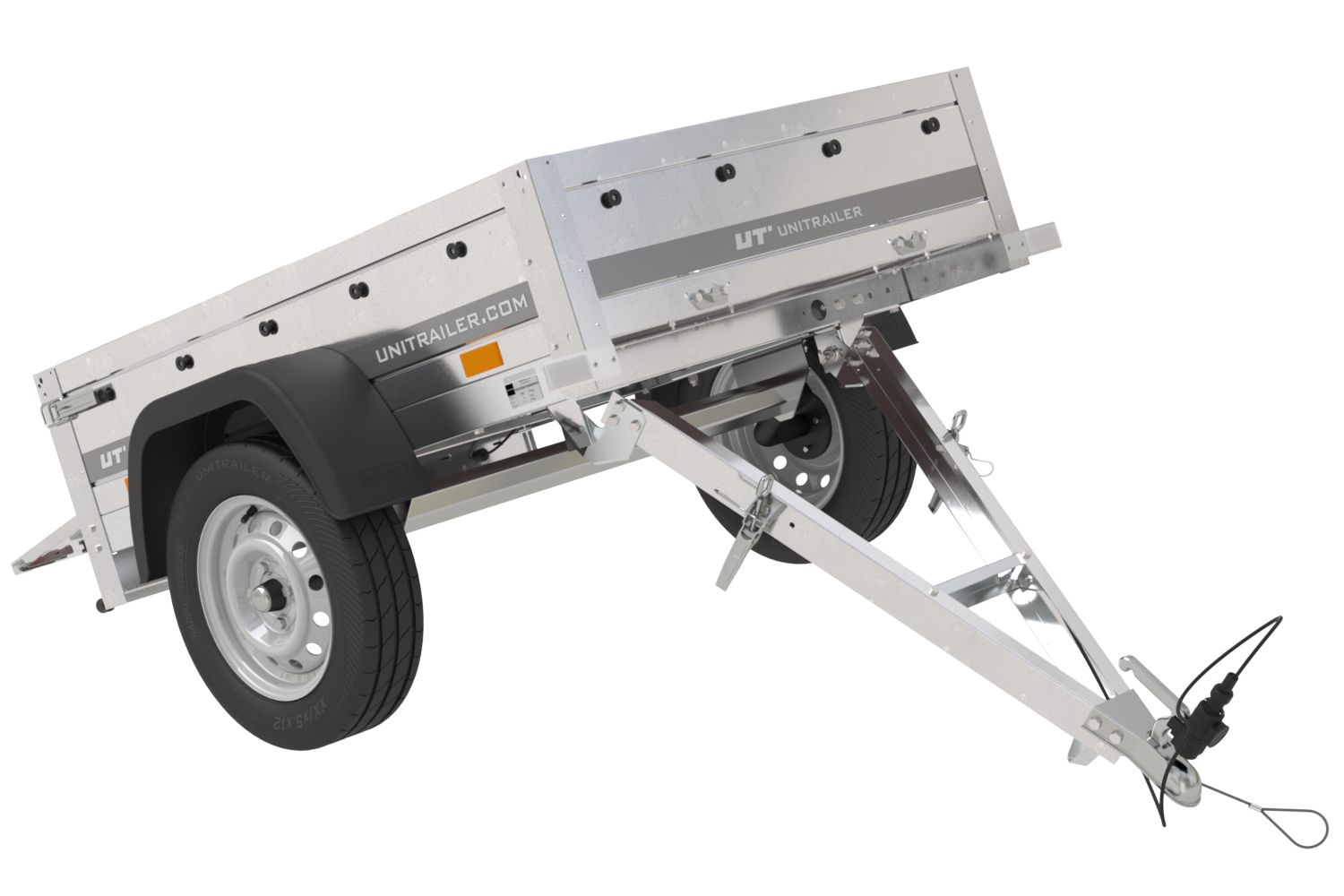 Kleiner Anhänger Garden Trailer 150 KIPP 150×106 cm 750kg-Neu